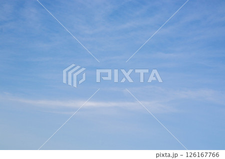 筋雲の空 126167766