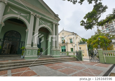 世界遺産・ドン・ペドロ五世劇場/マカオ 世界遺産・ドン・ペドロ五世劇場/マカオ 126168596