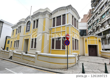 世界遺産・レアル・セナドビル(現「市政署」)/マカオ 世界遺産・レアル・セナドビル(現「市政署」)/マカオ 126169723