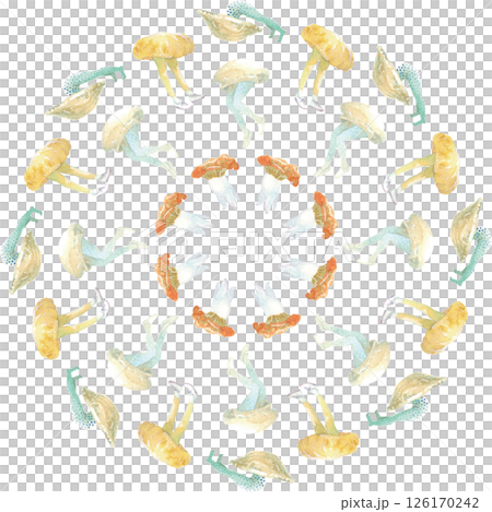 蘑菇矮人圖形圖案 12 126170242