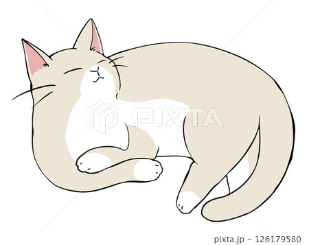 クリーム猫 ひじおき クリーム猫 ひじおき 126179580