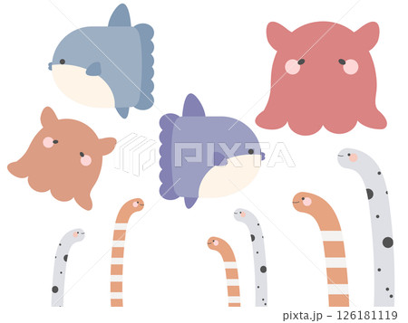 ゆるい海の生き物 126181119