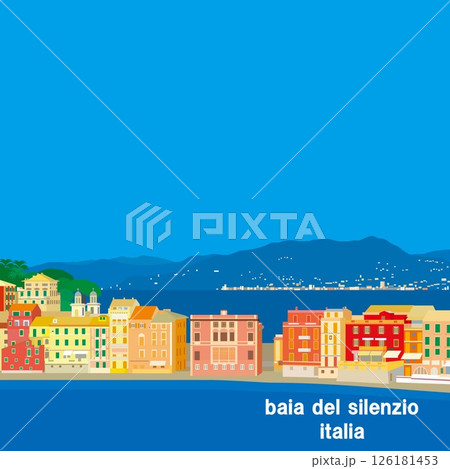 バイア・デル・シレンツィオ　baia del silenzio　リグリア　liguria　イタリア 126181453