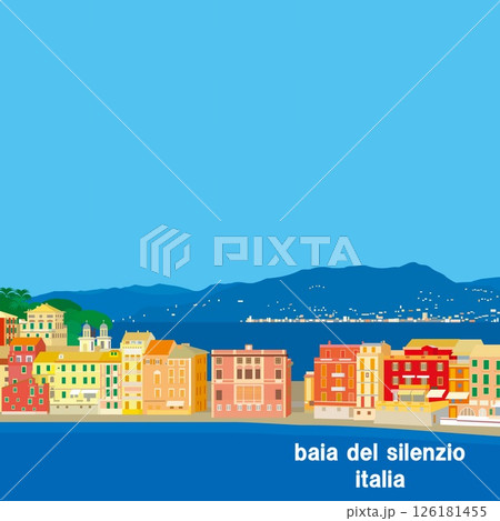 バイア・デル・シレンツィオ　baia del silenzio　リグリア　liguria　イタリア 126181455