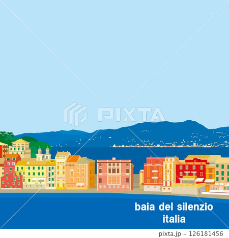 バイア・デル・シレンツィオ baia del silenzio リグリア liguria イタリア バイア・デル・シレンツィオ baia del silenzio リグリア liguria イタリア 126181456