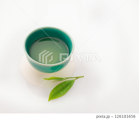 　茶葉　白バック 126181656