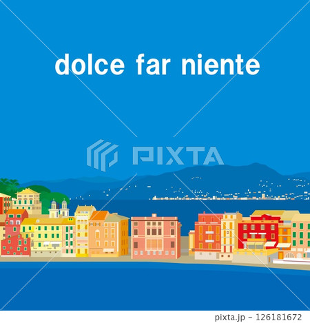 バイア・デル・シレンツィオ baia del silenzio リグリア liguria イタリア バイア・デル・シレンツィオ baia del silenzio リグリア liguria イタリア 126181672