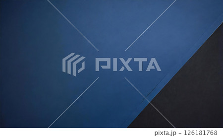 青の装飾　グラフィック素材 126181768