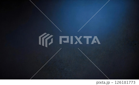 青の装飾　グラフィック素材 126181773