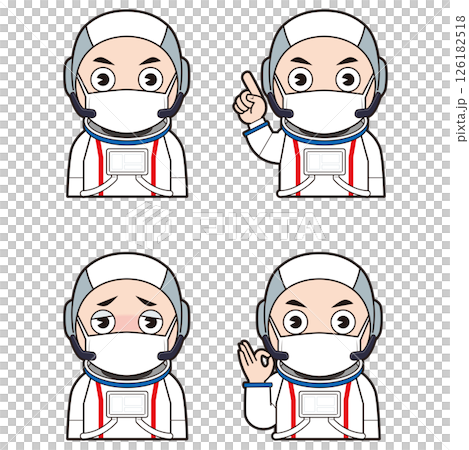 Male astronaut ⑨ Male astronaut ⑨ 126182518