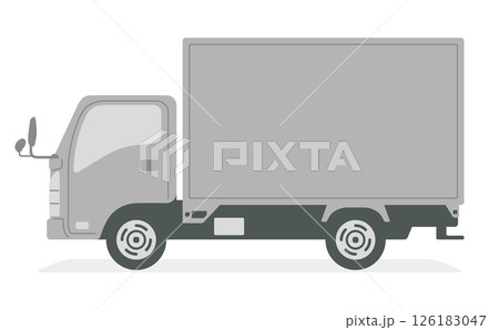 トラック・配達車両のイラスト素材 126183047