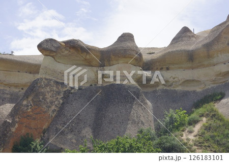 トルコ カッパドキアの修道士の谷 126183101