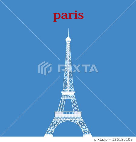 エッフェル塔 tour eiffel パリ paris フランス france エッフェル塔 tour eiffel パリ paris フランス france 126183108