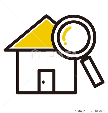 家探しのアイコン 戸建て 一軒家 家探しのアイコン 戸建て 一軒家 126183865