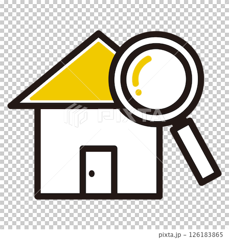 家探しのアイコン 戸建て 一軒家 家探しのアイコン 戸建て 一軒家 126183865