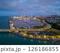 Aerial view of Auckland of New Zealand at night 126186855