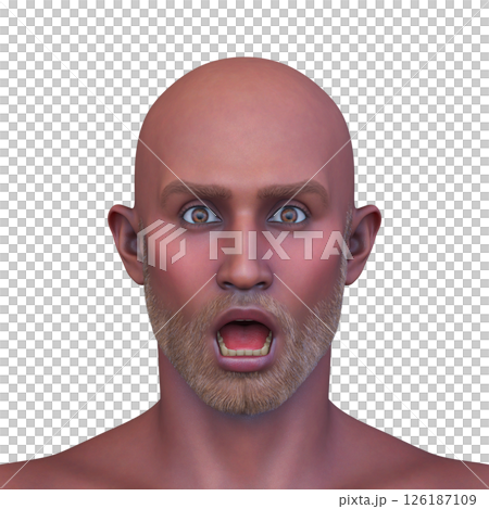 男人的臉部特寫 男人的臉部特寫 126187109