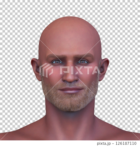 男人的臉部特寫 男人的臉部特寫 126187110