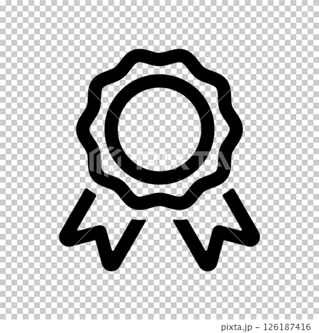 メダルのアイコンイラスト 126187416