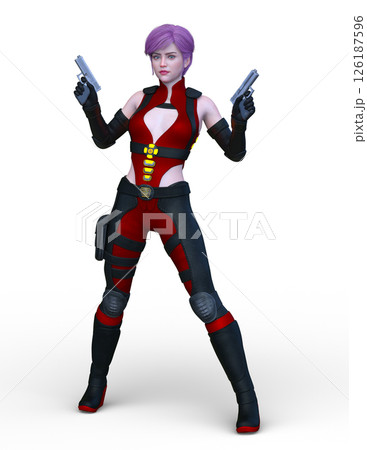 女性戦士 126187596