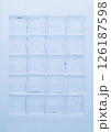 氷のキューブの集合 126187598