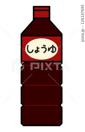 醤油のシンプルなイラスト 126187695