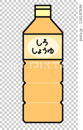 Simple illustration of white soy sauce 126187696