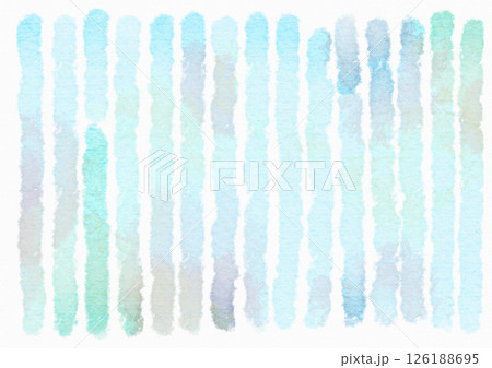 カラフルな水彩の筆跡の背景素材 126188695