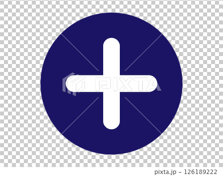 プラスのアイコン（追加マーク） 126189222