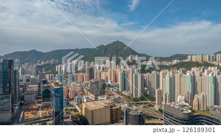 May 11 2025 View of Modern Urban Cityscape with High-Rise Buildings 126189301