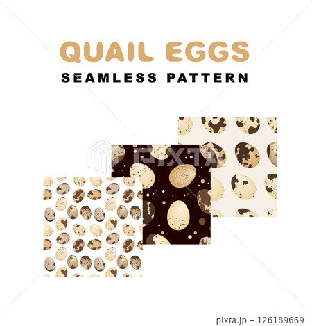 Quail Eggs Icon, Diet Protein Product with Eggshell Set, Shell Speckled Texture, Shell Spotted Quail Eggs Icon, Diet Protein Product with Eggshell Set, Shell Speckled Texture, Shell Spotted 126189669