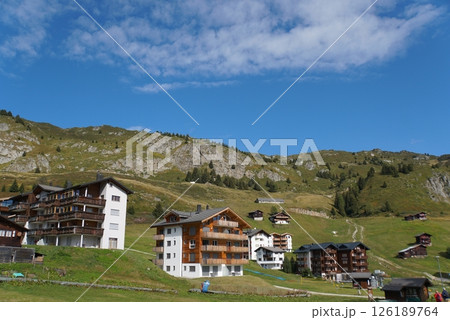 スイス、フィエッシュラルプの風景 スイス、フィエッシュラルプの風景 126189764