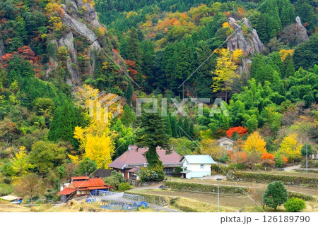 秋の立羽田の景(耶馬渓) 秋の立羽田の景(耶馬渓) 126189790