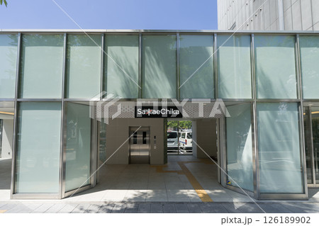 名古屋　栄　サカエチカ出入り口　名古屋市営地下鉄　栄駅　出入り口 126189902