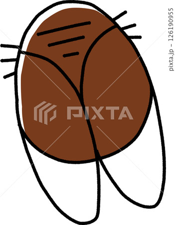 シンプルなセミのイラスト 126190955