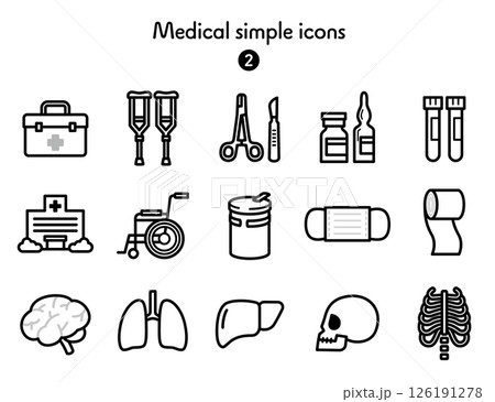 アイコン集 医療 126191278