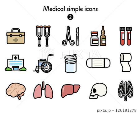 アイコン集 医療 126191279