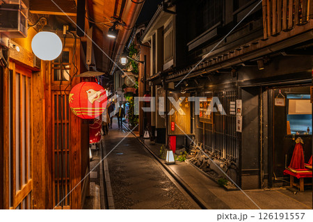 《京都府》先斗町・古都の歓楽街 126191557