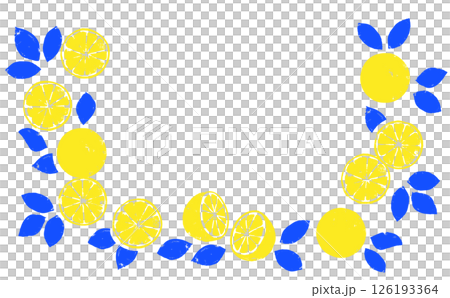 柑橘框架 |手繪、印刷風格、復古風格 柑橘框架 |手繪、印刷風格、復古風格 126193364