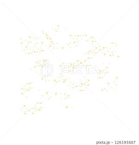 Shiny and golden sparkle dust 126193887