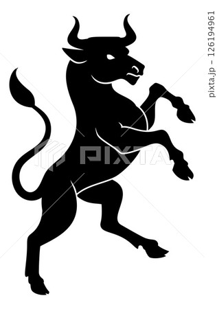 Bull Heraldry Coat of Arms Heraldic Crest Animal 126194961