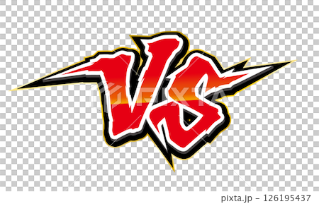 VS バーサス ロゴ ベクターイラスト 126195437