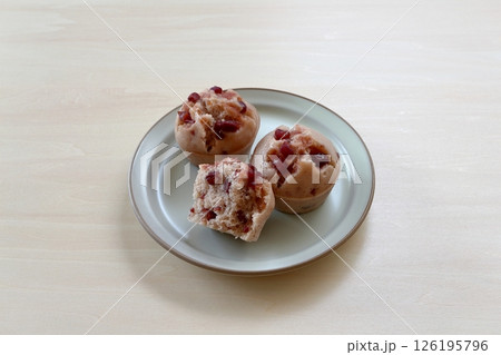 あずき蒸しパン 126195796