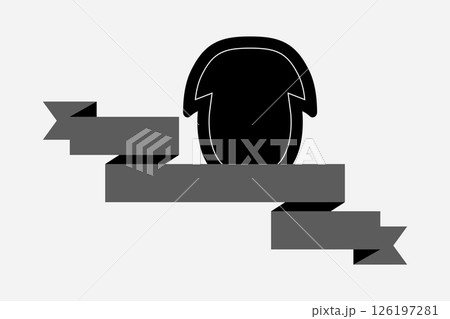 Badge Design featuring a sophisticated Ribbon to symbolize accomplishment Badge Design featuring a sophisticated Ribbon to symbolize accomplishment 126197281