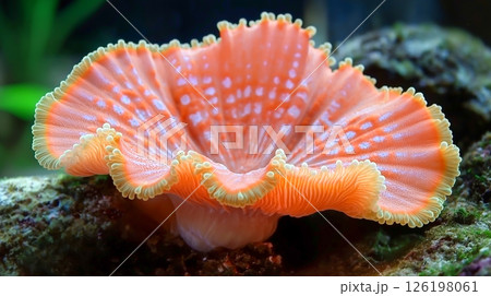 Colorful coral in a vibrant underwater place 126198061
