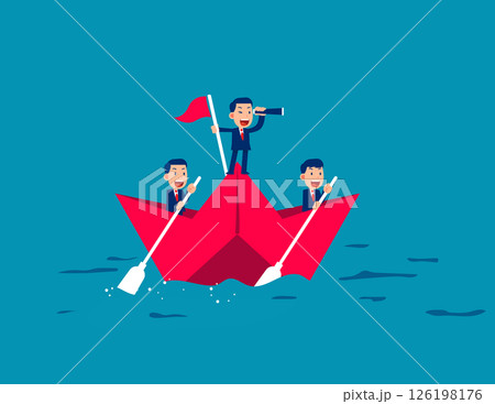Vision. Leadership to lead business in crisis 126198176