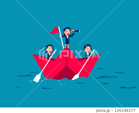 Vision. Leadership to lead business in crisis 126198177