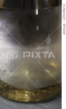 Brewing Herbal Tea with an Innovative Infuser for a Unique Flavor Experience and Relaxation Moment. Media 126198212