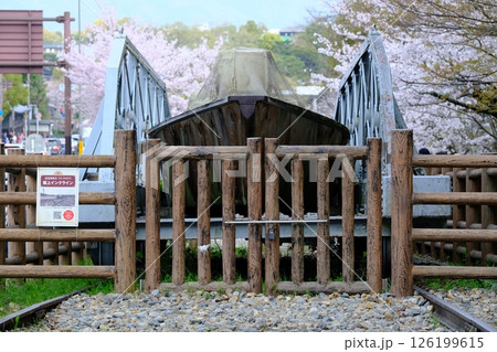 蹴上インクラインの船の跡 蹴上インクラインの船の跡 126199615