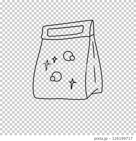 A bag with a star on it 126199717